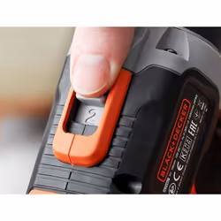 Perceuse d'impact de batterie Black & Decker BCD003ME2K-QW; 18 V; 2x2,5 Ah accu.