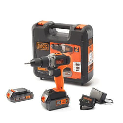 Perceuse Black & Decker BCD003MEM2K-QW; 18 V; 1x2,0/4,0 Ah accu.