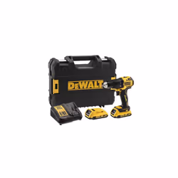Perceuse à percussion sans fil DeWalt DCD709S2T-QW; 18 V; 2x1,5 Ah accu.