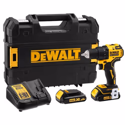 DeWALT DCD708S2T-QW, Perceuse à poignée pistolet, Sans clé, 1650 tr/min, 3 cm, 450 tr/min, 65 N·m