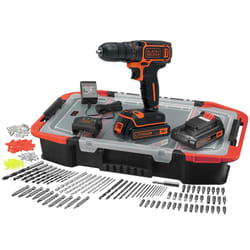 Black & Decker BDCDC18BAST perceuse 650 tr/min 1,3 kg Noir, Orange