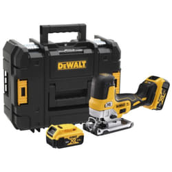 Scie sauteuse sans fil DeWalt DCS335P2; 18 V; 2x5,0 Ah accu.