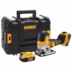 Scie sauteuse sans fil DeWalt DCS335P2; 18 V; 2x5,0 Ah accu.