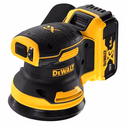 DeWALT DCW210P2-QW ponceuse portative Ponceuse à feuille abrasive 12000 OPM Noir, Orange