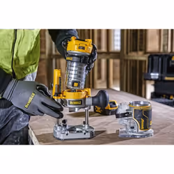 Routeur DeWalt DCW604P2-QW; 18 V; 2x5,0 Ah accu. - Vue supplémentaire 4