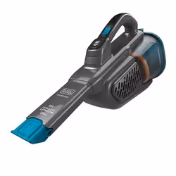 Black & Decker Dustbuster, Sec, Filtrage, Sac à poussière, Noir, Bleu, 0,7 L, Batterie