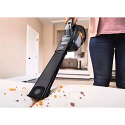 Black & Decker BHHV520JF-QW aspirateur de table Noir, Argent, Titane Sans sac - Vue supplémentaire 14