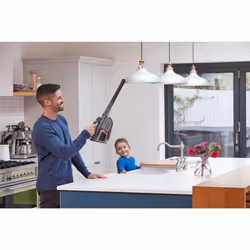 Black & Decker BHHV520JF-QW aspirateur de table Noir, Argent, Titane Sans sac - Vue supplémentaire 17