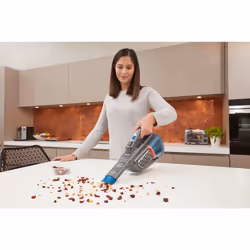 Black & Decker BHHV520BF-QW aspirateur de table Bleu, Argent, Titane Sans sac - Vue supplémentaire 11