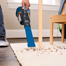 Black & Decker BHHV520BF-QW aspirateur de table Bleu, Argent, Titane Sans sac - Vue supplémentaire 19