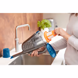 Black & Decker BHHV520BF-QW aspirateur de table Bleu, Argent, Titane Sans sac - Vue supplémentaire 28