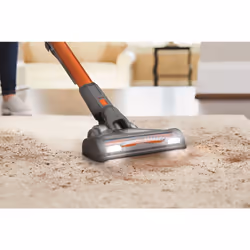 Black & Decker BHFEV182C aspirateur de table Orange, Titane Sans sac