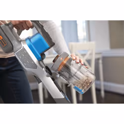 Black & Decker BHFEV362D aspirateur balai et balai électrique Batterie Sec Sans sac 0,75 L Bleu, Titane 2 Ah - Vue supplémentaire 7