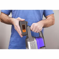 Black & Decker BHFEV362DP aspirateur de table Aluminium, Violet Sans sac - Vue supplémentaire 11