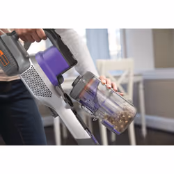 Black & Decker BHFEV362DP aspirateur de table Aluminium, Violet Sans sac - Vue supplémentaire 16