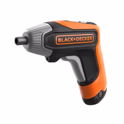 Black & Decker BCF611CK-QW, Visseuse, Poignée de pistolet, Noir, Orange, 180 tr/min, 5,5 N·m, Batterie