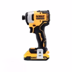 DeWALT DCF809D2T, Visseuse à percussion, Poignée de pistolet, 1/4", Noir, Jaune, 3200 tr/min, 190 N·m