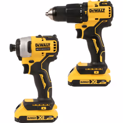 Ensemble d'outils DeWalt DCK2062D2T-QW(DCD709 + DCF809); 18 V; 2x2,0 Ah accu.