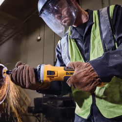 DeWALT DWE4997-QS meuleuse à matrices et droite Meuleuse droite 25000 tr/min Noir, Jaune 1300 W