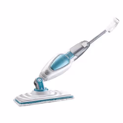 Black & Decker FSM16CD nettoyeur vapeur Steam mop 1600 W Bleu, Blanc