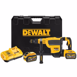 DeWALT DCH614X2-QW, SDS Max, Noir, Jaune, Moteur sans balai, 4,5 cm, 190 tr/min, 380 tr/min