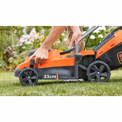 Black & Decker BCMW3318N tondeuse à gazon Tondeuse à gazon poussée Batterie Noir, Orange - Vue supplémentaire 12