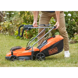 Black & Decker BCMW3318L2 tondeuse à gazon Tondeuse à gazon poussée Batterie Noir, Orange - Vue supplémentaire 10