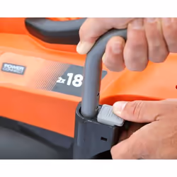 Black & Decker BCMW3318L2 tondeuse à gazon Tondeuse à gazon poussée Batterie Noir, Orange - Vue supplémentaire 8