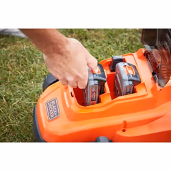 Black & Decker BCMW3318L2 tondeuse à gazon Tondeuse à gazon poussée Batterie Noir, Orange - Vue supplémentaire 9
