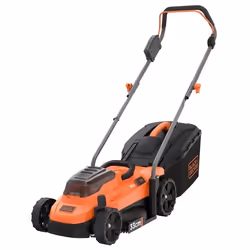 Black & Decker BCMW3336N, Tondeuse à gazon poussée, 300 m², 33 cm, 2,5 cm, 6,5 cm, 35 L