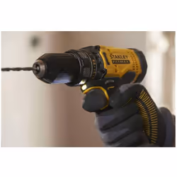 Perceuse Stanley SFMCD700C2K-QW; 18 V; 2x1,5 Ah accu.