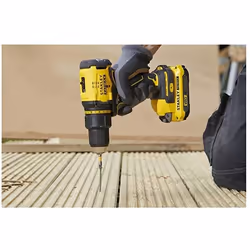 Perceuse Stanley SFMCD710C2K-QW; 18 V; 2x1,5 Ah accu.