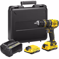 Perceuse à percussion sans fil Stanley SFMCD721D2K-QW; 18 V; 2x2,0 Ah accu. - Vue supplémentaire 5