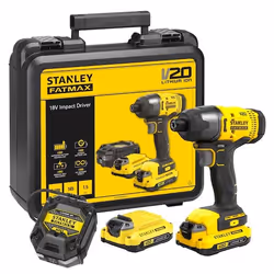 Stanley FATMAX SFMCF800C2K-QW visseuse électrique et visseuse à percussion 2800 tr/min Noir, Jaune