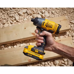 Stanley FATMAX SFMCF800C2K-QW visseuse électrique et visseuse à percussion 2800 tr/min Noir, Jaune - Vue supplémentaire 4