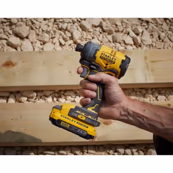 Stanley SFMCF820D2K visseuse électrique et visseuse à percussion 2900 tr/min Noir, Jaune