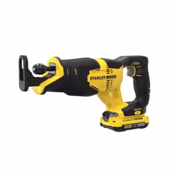 Scie sabre Stanley SFMCS300D2K-QW; 18 V; 2x2,0 Ah accu.