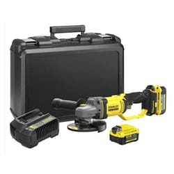 Meuleuse d'angle Stanley SFMCG400M2K-QW; 18 V; 2x4,0 Ah accu.