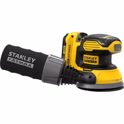 Ponceuse orbitale Stanley SFMCW220D1S-QW; 18 V; 1x2,0 Ah accu.