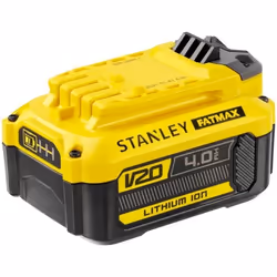 Stanley SFMCB204-XJ, Batterie, Lithium-Ion (Li-Ion), 4 Ah, 18 V, Perceuse, Outil multi-fonctions électrique, sablier, Built f ...