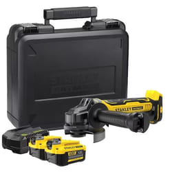 Meuleuse d'angle Stanley SFMCG700M2K-QW; 18 V; 2x4,0 Ah accu.