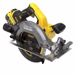 Scie circulaire sans fil Stanley SFMCS550M2K-QW; 18 V; 2x4,0 Ah accu.