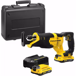 V20 Scie Sabre Brushless Lithium 18V - 2 Batteries 2Ah STANLEY FATMAX - SFMCS310D2K-QW