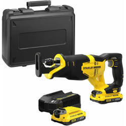 V20 Scie Sabre Brushless Lithium 18V - 2 Batteries 2Ah STANLEY FATMAX - SFMCS310D2K-QW