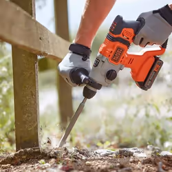 Black & Decker BCD900E2K-QW perceuse 1880 tr/min SDS Plus - Vue supplémentaire 11