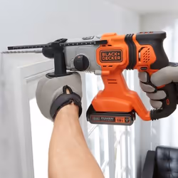 Black & Decker BCD900E2K-QW perceuse 1880 tr/min SDS Plus - Vue supplémentaire 9