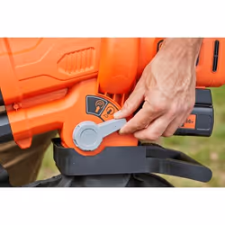 Black & Decker BCBLV36B souffleur de feuilles sans fil 270 km/h Noir, Orange 36 V Lithium-Ion (Li-Ion)