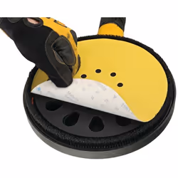 DeWALT DCE800N-XJ ponceuse portative Ponceuse pour cloisons sèches 1200 tr/min Noir, Argent, Jaune - Vue supplémentaire 5