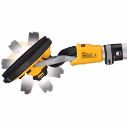DeWALT DCE800N-XJ ponceuse portative Ponceuse pour cloisons sèches 1200 tr/min Noir, Argent, Jaune - Vue supplémentaire 6