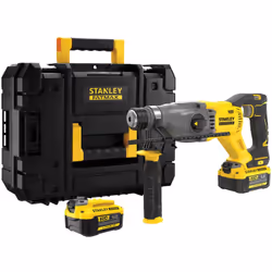 Marteau perforateur Stanley SFMCH900M22-QW; 2,0 J; SDS-plus; 18 V; 2x4,0 Ah accu.